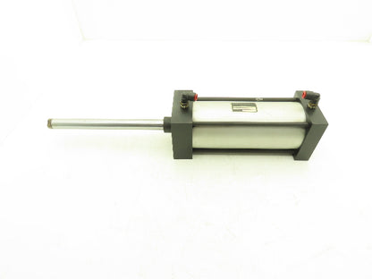 Pneumatic Air Cylinder 4" Bore 8" Stroke 250 PSI 10.25" Extended Rod