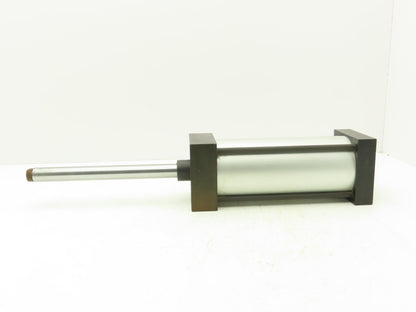 Pneumatic Air Cylinder 4" Bore 8" Stroke 250 PSI 9.75" Extended Rod