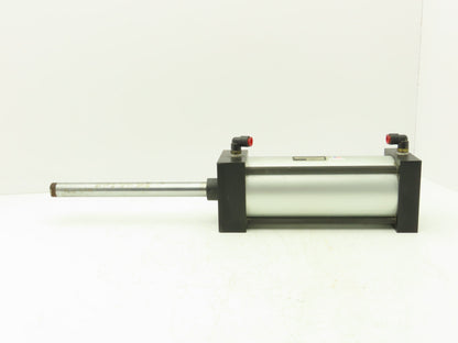 Pneumatic Air Cylinder 4" Bore 8" Stroke 250 PSI 9.75" Extended Rod