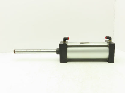 Pneumatic Air Cylinder 4" Bore 8" Stroke 250 PSI 9.75" Extended Rod
