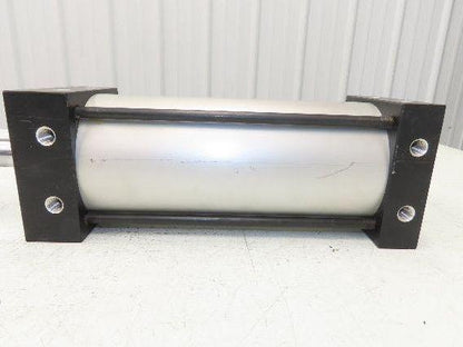 TRD Bimba Pneumatic Air Cylinder 4" Bore 8" Stroke 250 PSI 10.25" Extended Rod