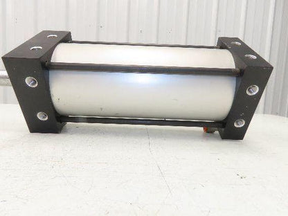 TRD Bimba Pneumatic Air Cylinder 4" Bore 8" Stroke 250 PSI 10.25" Extended Rod