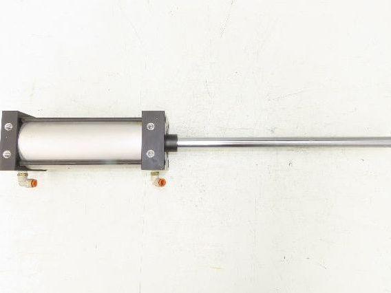 TRD Bimba Pneumatic Air Cylinder 4" Bore 8" Stroke 250 PSI 10.25" Extended Rod
