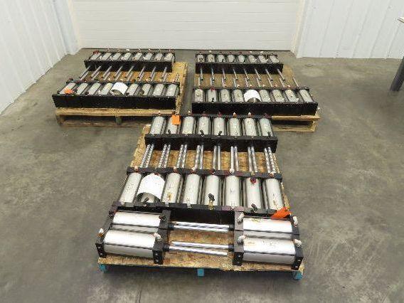 TRD Bimba Pneumatic Air Cylinder 4" Bore 8" Stroke 250 PSI 10.25" Extended Rod