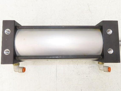TRD Bimba Pneumatic Air Cylinder 4" Bore 8" Stroke 250 PSI 10.25" Extended Rod