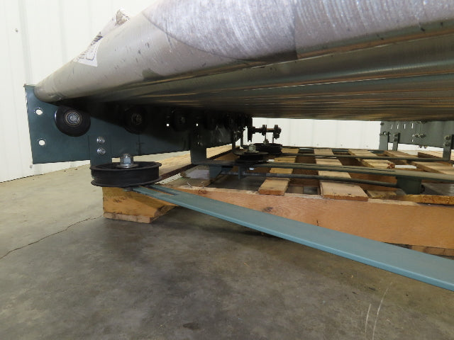 Hytrol 36" Accumulation Roller Conveyor 45° Curve V-Belt Slave Drive 33"BF
