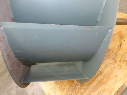 Backward Incline Blower Replacement Fan 34" Dia 12" Wide 1-15/16" Shaft Green