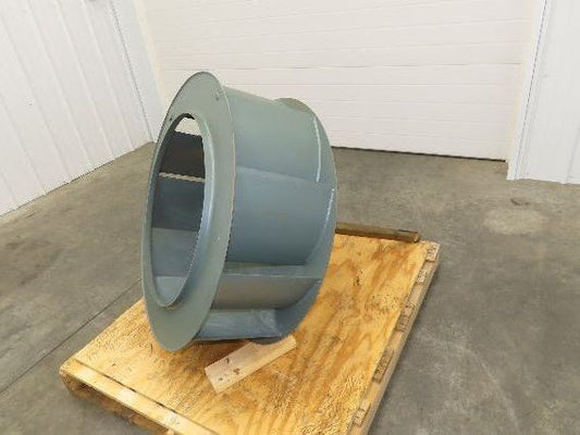 Backward Incline Blower Replacement Fan 34" Dia 12" Wide 1-15/16" Shaft Green