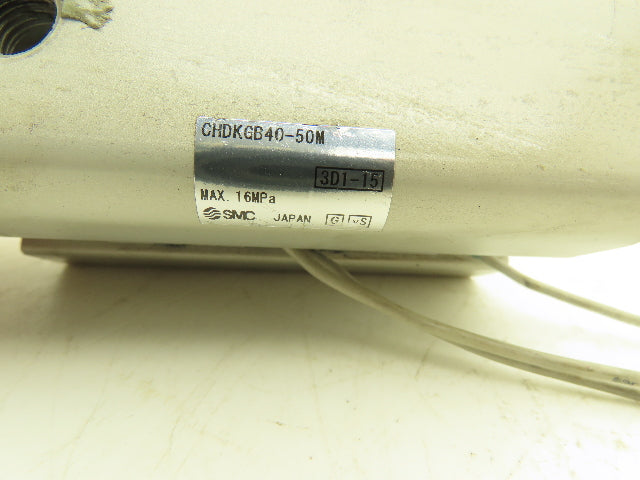 SMC CHDKGB40-50M Hydraulic Cylinder 40mm Bore 50mm Stroke Double Acting