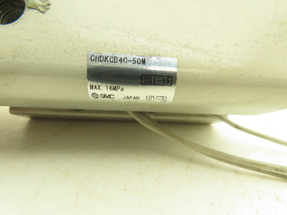SMC CHDKGB40-50M Hydraulic Cylinder 40mm Bore 50mm Stroke Double Acting