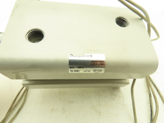 SMC CHDKGB40-50M Hydraulic Cylinder 40mm Bore 50mm Stroke Double Acting