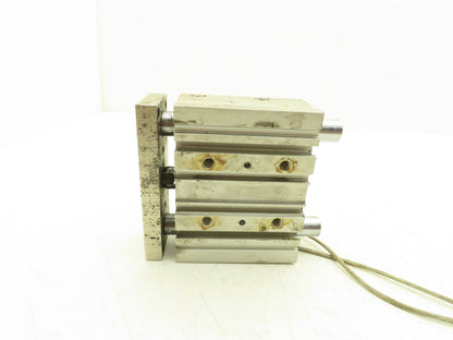 SMC Pneumatic Slide Bearing Guided Air Cylinder 32mm Bore 50mm Stroke