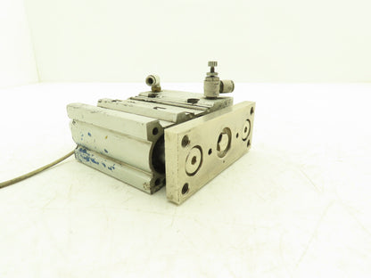 SMC Pneumatic Slide Bearing Guided Air Cylinder 32mm Bore 50mm Stroke