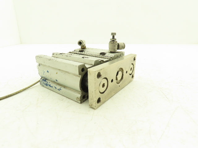 SMC Pneumatic Slide Bearing Guided Air Cylinder 32mm Bore 50mm Stroke