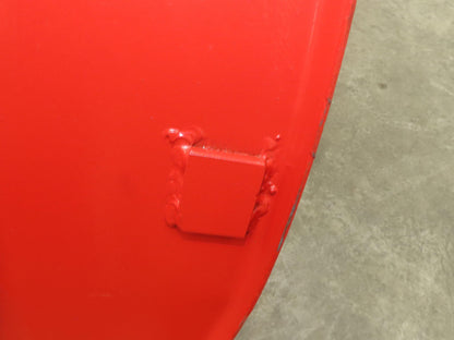 Backward Incline Blower Replacement Fan 41" Dia 12" Wide 2-15/16" Shaft Red