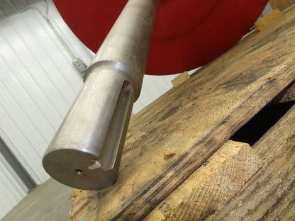 Backward Incline Blower Replacement Fan 41" Dia 12" Wide 2-15/16" Shaft Red