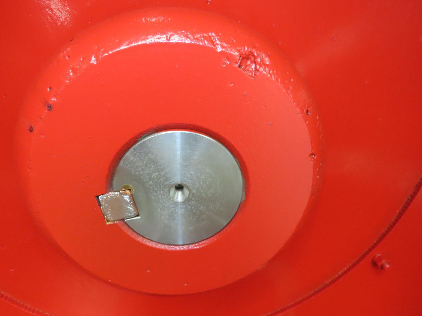 Backward Incline Blower Replacement Fan 41" Dia 12" Wide 2-15/16" Shaft Red