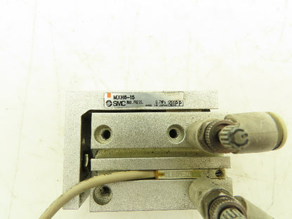 SMC Pneumatic Air Narrow Width Precision Slide Cylinder 6mm Bore 15mm Stroke