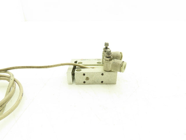 SMC Pneumatic Air Narrow Width Precision Slide Cylinder 6mm Bore 15mm Stroke