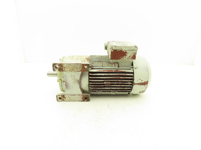 SEW Eurodrive R32DT80N4 Inline Gear Motor 4.5:1 Reducer 1Hp 230/460V 3Ph 374 RPM