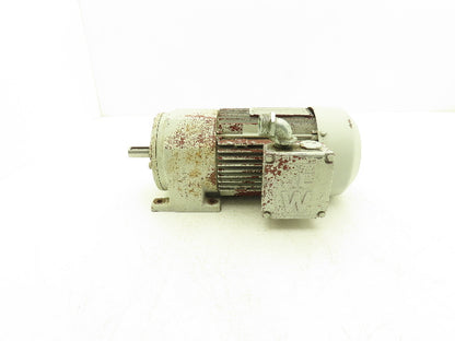 SEW Eurodrive R32DT80N4 Inline Gear Motor 4.5:1 Reducer 1Hp 230/460V 3Ph 374 RPM