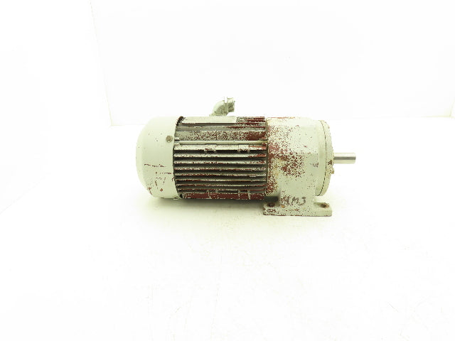 SEW Eurodrive R32DT80N4 Inline Gear Motor 4.5:1 Reducer 1Hp 230/460V 3Ph 374 RPM