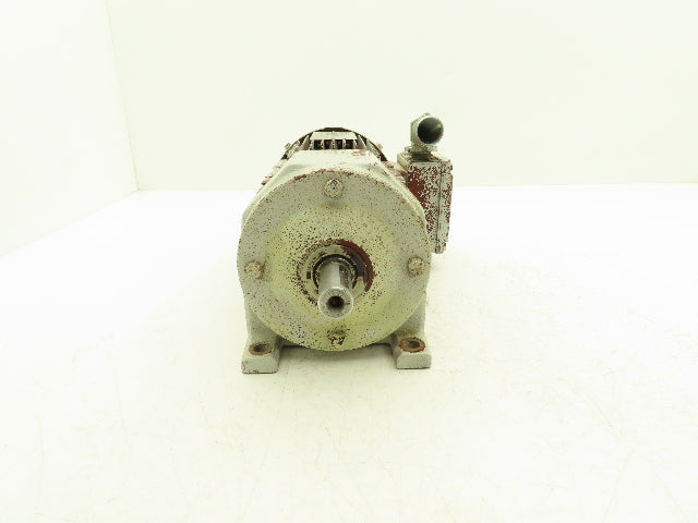 SEW Eurodrive R32DT80N4 Inline Gear Motor 4.5:1 Reducer 1Hp 230/460V 3Ph 374 RPM
