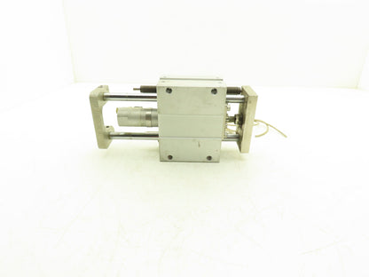 SMC MGGLB25-75-HN-C73L Pneumatic External Guided Cylinder 25mm Bore 75mm Stroke