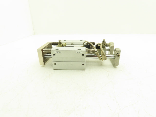 SMC MGGLB25-75-HN-C73L Pneumatic External Guided Cylinder 25mm Bore 75mm Stroke