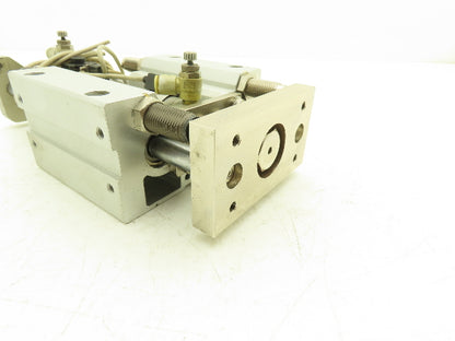 SMC MGGLB25-75-HN-C73L Pneumatic External Guided Cylinder 25mm Bore 75mm Stroke