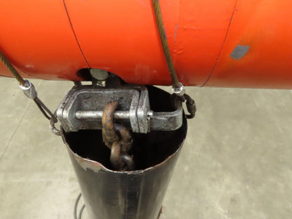 CM Lodestar R 2 Ton Electric Chain Hoist 13' Lift 8 FPM 230/460 3 PH Trolley