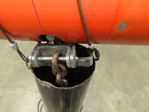 CM Lodestar R 2 Ton Electric Chain Hoist 13' Lift 8 FPM 230/460 3 PH Trolley