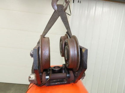 CM Lodestar R 2 Ton Electric Chain Hoist 13' Lift 8 FPM 230/460 3 PH Trolley
