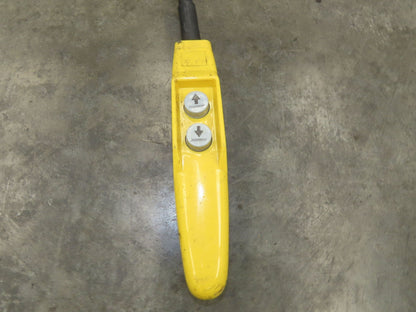 CM Lodestar R 2 Ton Electric Chain Hoist 13' Lift 8 FPM 230/460 3 PH Trolley