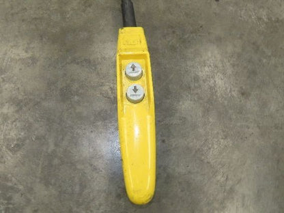 CM Lodestar R 2 Ton Electric Chain Hoist 13' Lift 8 FPM 230/460 3 PH Trolley