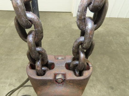 CM Lodestar R 2 Ton Electric Chain Hoist 13' Lift 8 FPM 230/460 3 PH Trolley