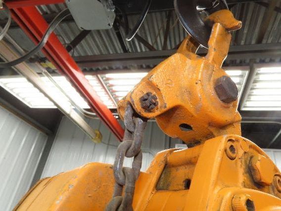 Harrington ES3B 127 1/2 Ton Electric Chain Hoist 10' Lift 16FPM 460V 3PH