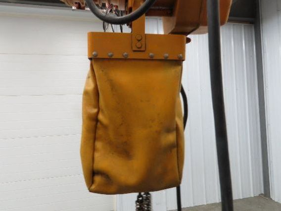 Harrington ES3B 127 1/2 Ton Electric Chain Hoist 10' Lift 16FPM 460V 3PH