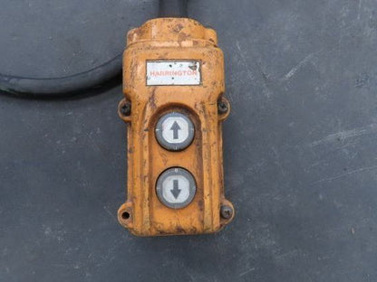 Harrington ES3B 127 1/2 Ton Electric Chain Hoist 10' Lift 16FPM 460V 3PH