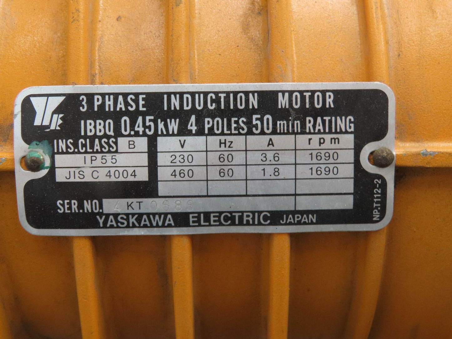 Harrington ES3B 127 1/2 Ton Electric Chain Hoist 10' Lift 16FPM 460V 3PH