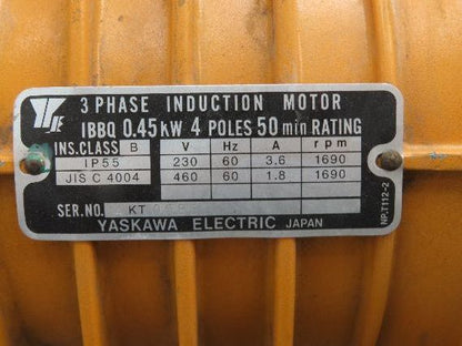 Harrington ES3B 127 1/2 Ton Electric Chain Hoist 10' Lift 16FPM 460V 3PH