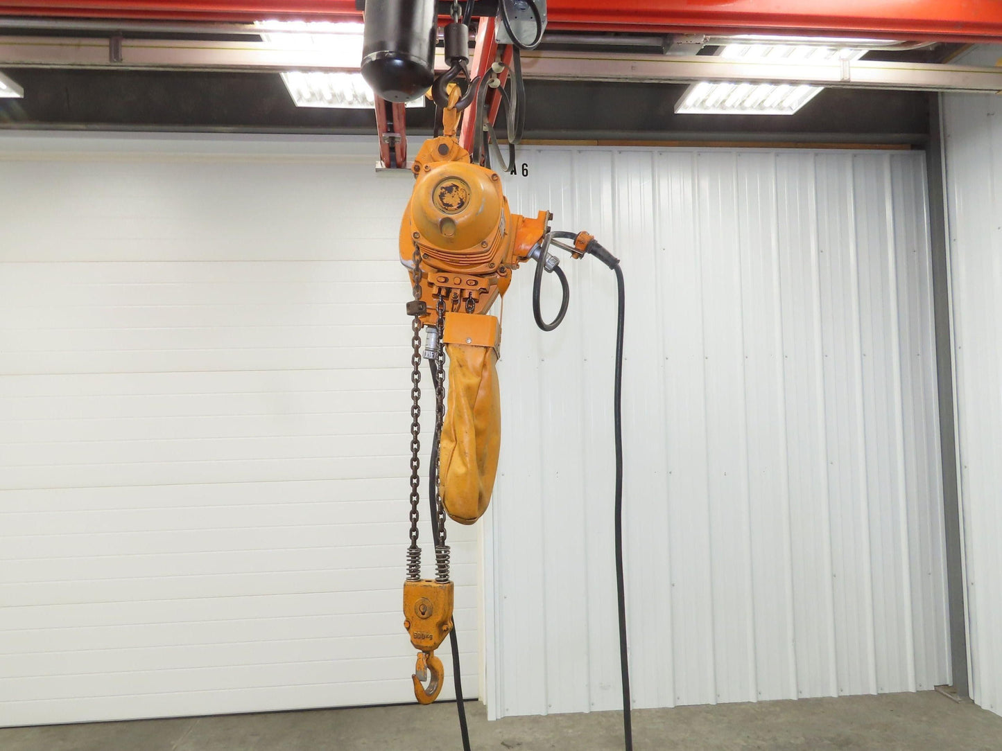 Harrington ES3B 127 1/2 Ton Electric Chain Hoist 10' Lift 16FPM 460V 3PH