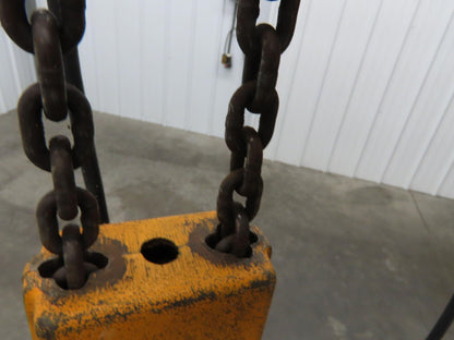 Harrington ES3B 127 1/2 Ton Electric Chain Hoist 10' Lift 16FPM 460V 3PH