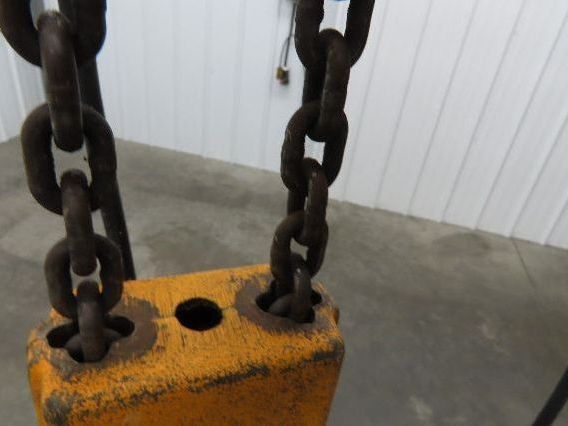 Harrington ES3B 127 1/2 Ton Electric Chain Hoist 10' Lift 16FPM 460V 3PH