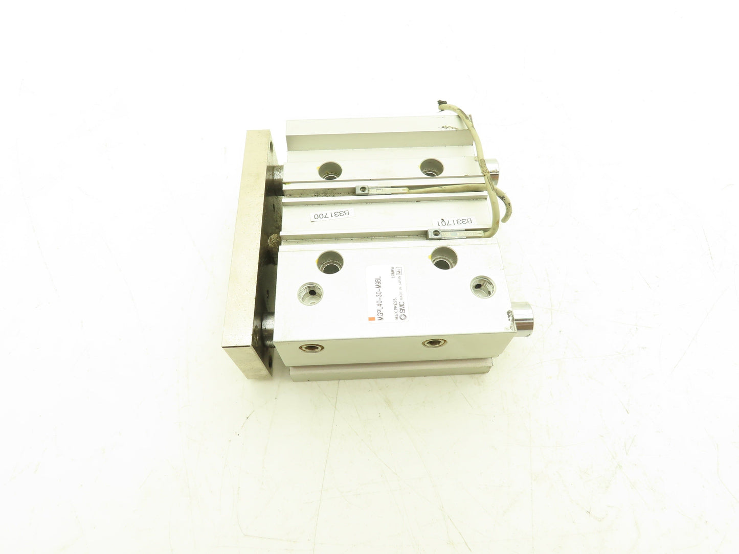 SMC MGPL40-30-M9BL Pneumatic Slide Bearing Guide Cylinder 40mm Bore 30mm Stroke