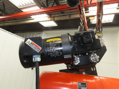 CM Lodestar RT2 3 Ton Electric Chain Hoist 13' Lift 2 Speed 635 Power Trolley