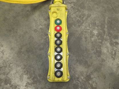 CM Lodestar RT2 3 Ton Electric Chain Hoist 13' Lift 2 Speed 635 Power Trolley