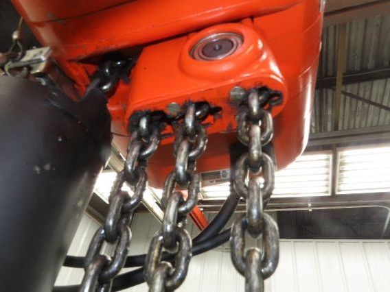 CM Lodestar RT2 3 Ton Electric Chain Hoist 13' Lift 2 Speed 635 Power Trolley