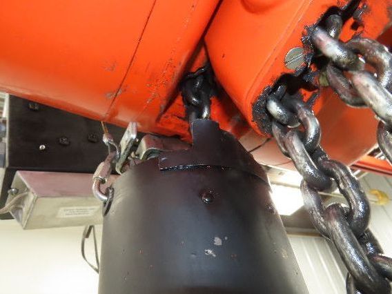 CM Lodestar RT2 3 Ton Electric Chain Hoist 13' Lift 2 Speed 635 Power Trolley