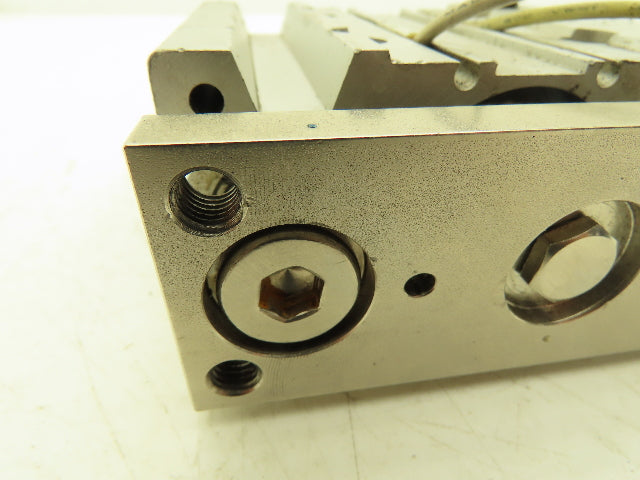 SMC MGPM40-30Z Pneumatic Slide Bearing Guide Cylinder 40mm Bore 30mm Stroke